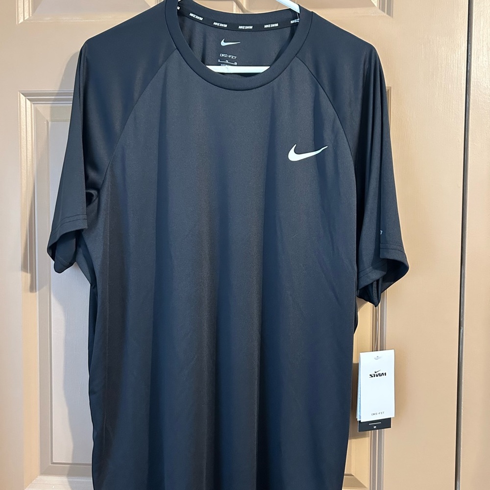 Nike Black Short-Sleeve Dri-FIT Athletic Tee